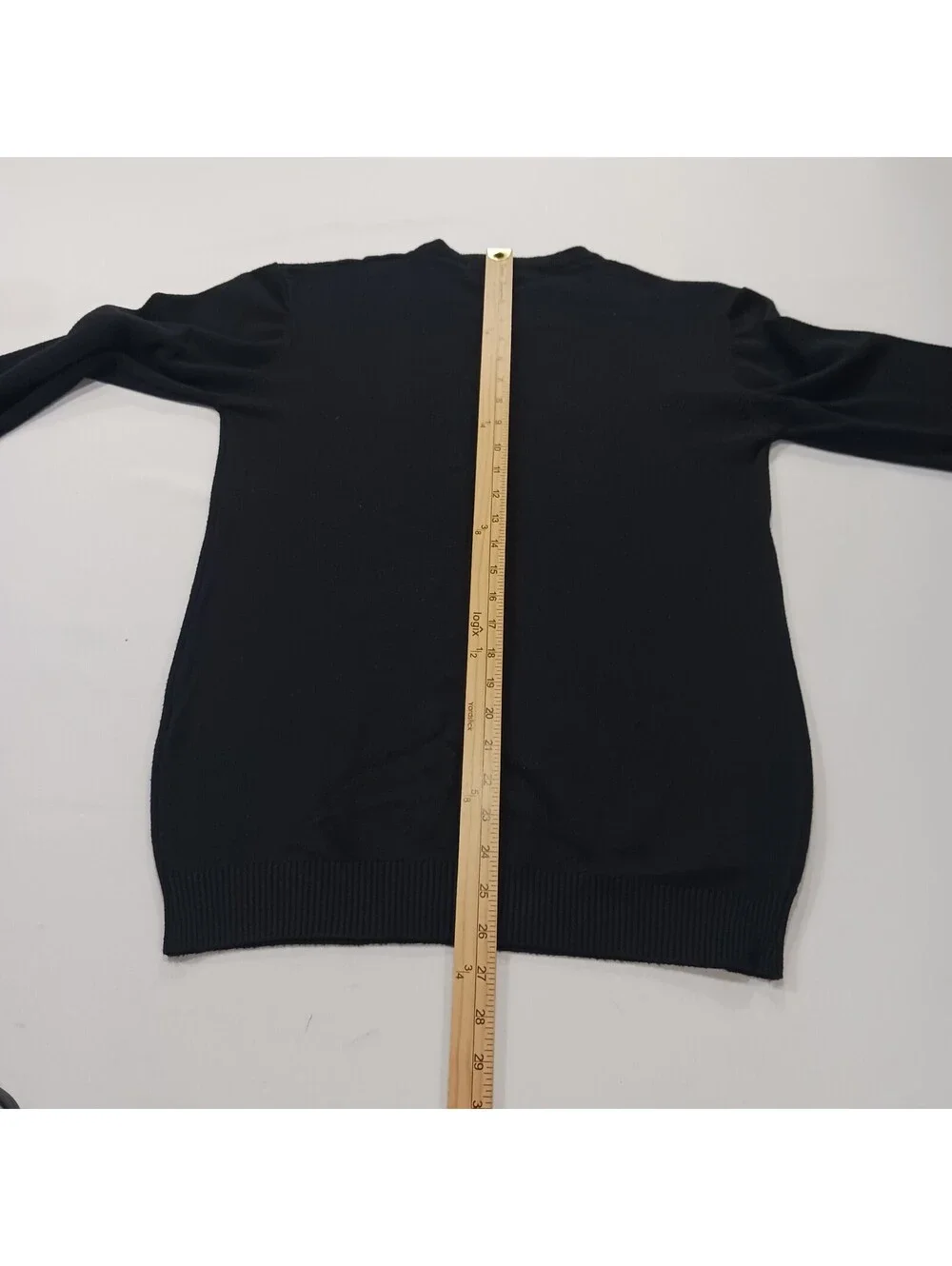 XRAY Jeans Slim Fit Premium Comfort Men's Black Pullover Sweater Size S Chest 37
